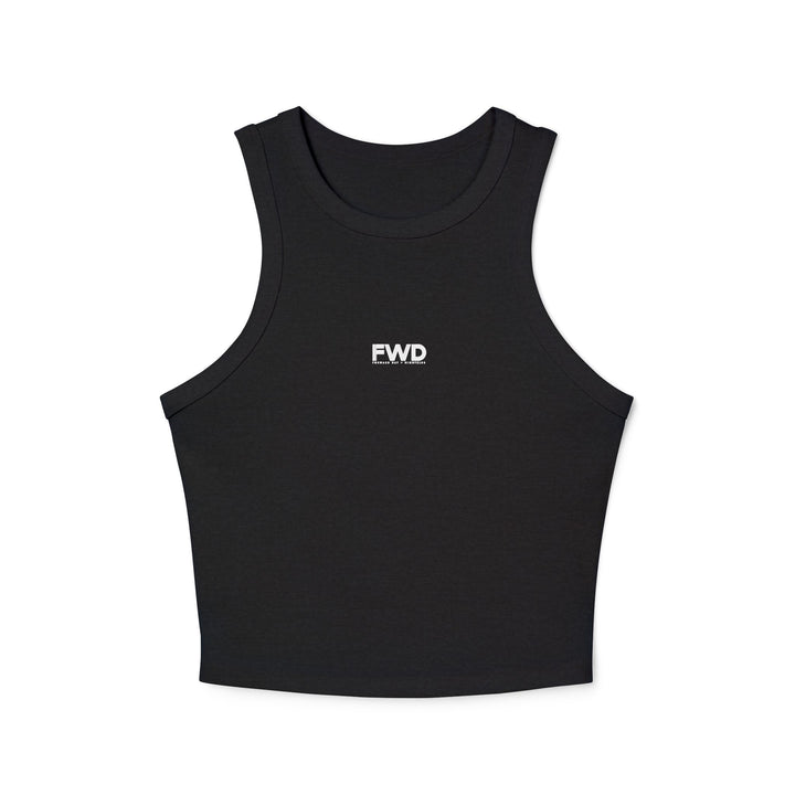 FWD Women's Racer Tank — Black
