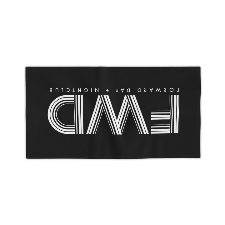 FWD Pool Towel - Black