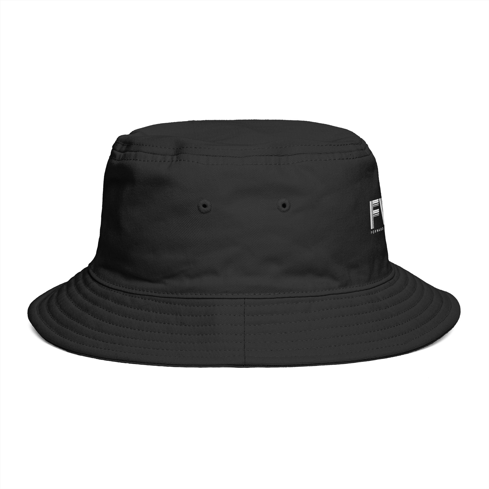 FWD Embroidered Bucket Hat - Black
