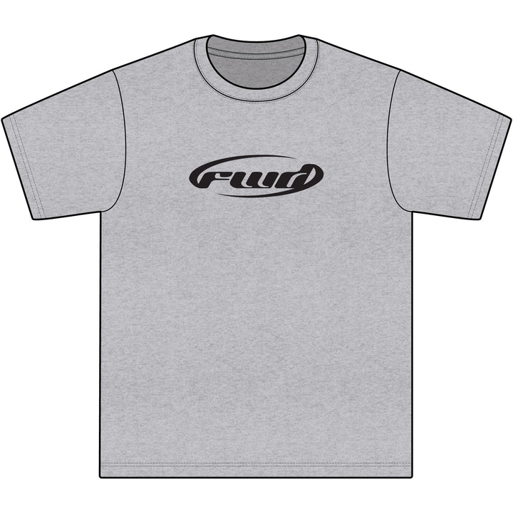 Retro 'FWD' Logo with Tech Sphere Back