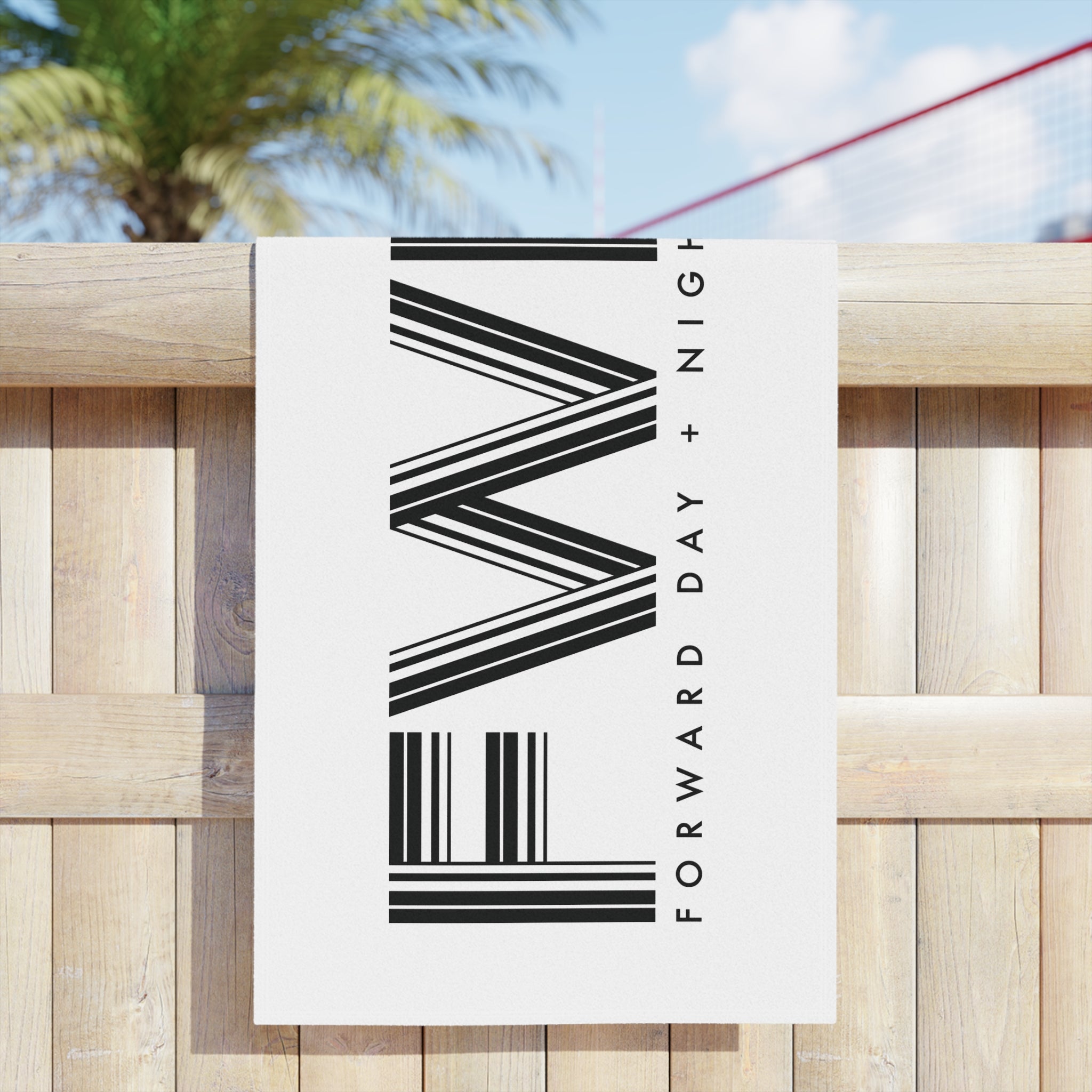 FWD Pool Towel - White