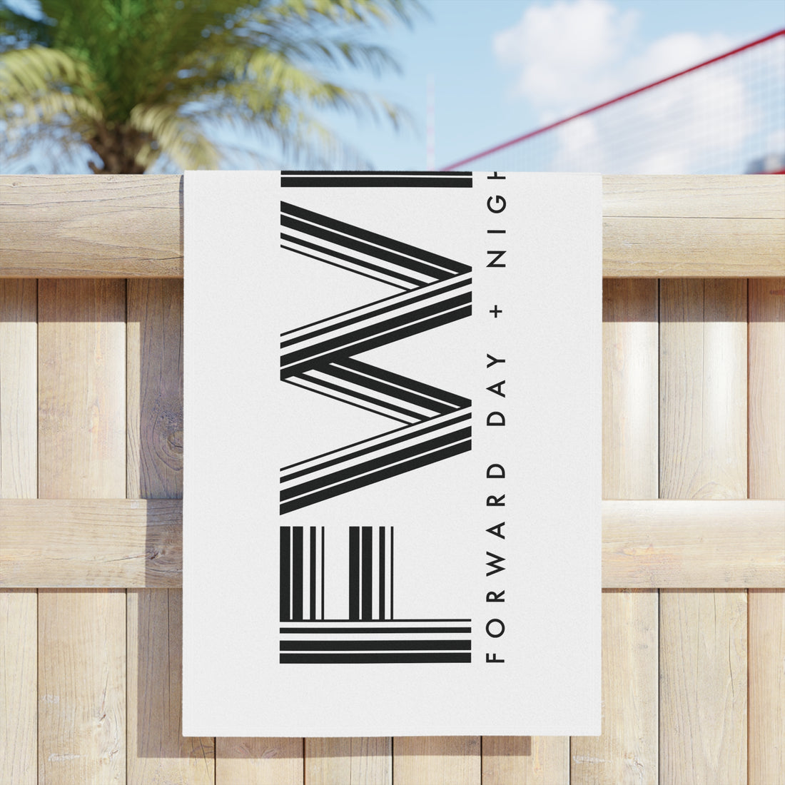FWD Pool Towel - White